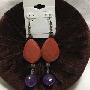 RED JASPER EARRINGS