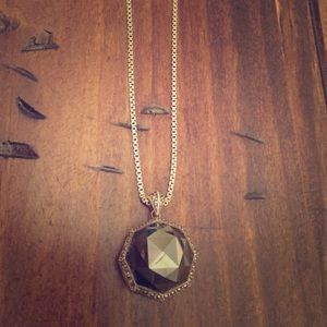 Judith Jack onyx marcasite silver necklace