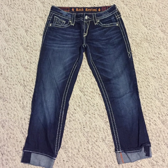 Rock Revival Capris
