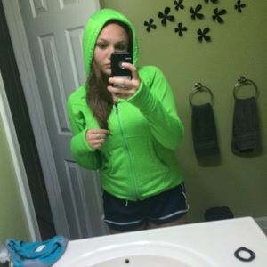 AVALANCHE Neon Green Running Jacket
