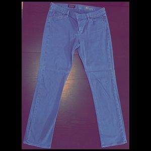 Women's J crew royal blue matchstick jeans