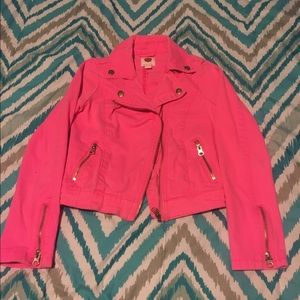 Total Girl Pink Jean Jacket💕