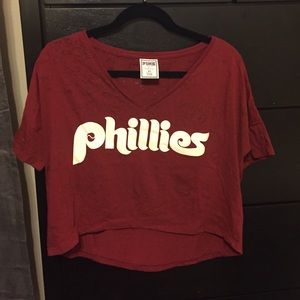 VS Pink Phillies Crop Top