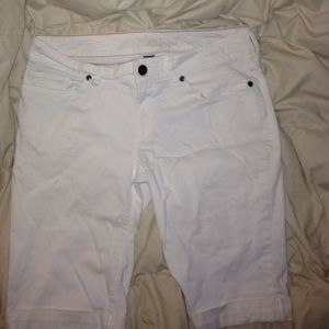 White Jean Eddie Bauer Shorts
