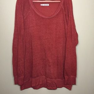 Burnt Orange Lightweight Sweater