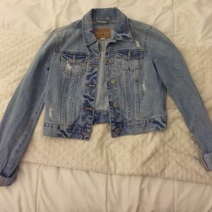 hollister jean jacket