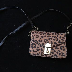 Cheetah Print Over the Shoulder Purse
