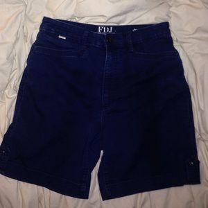 french dressing jean shorts