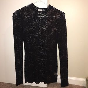 Lace long sleeve