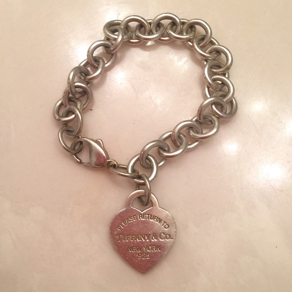 Tiffany & Co. Heart Tag Charm Bracelet