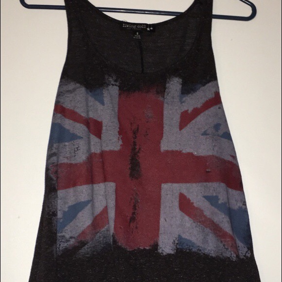 British flag tank top