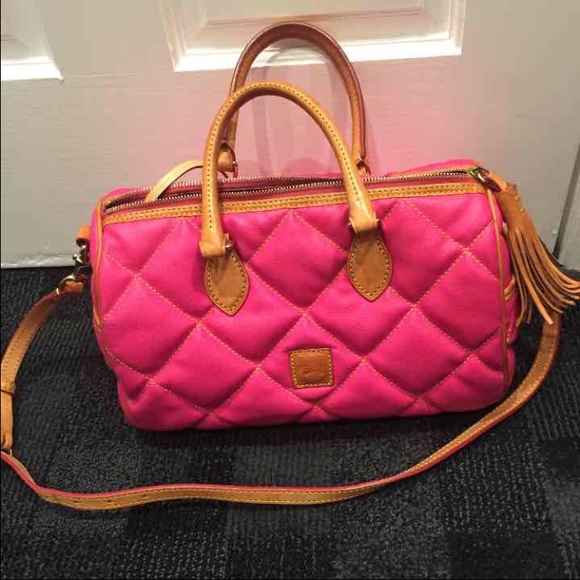 Dooney and bourke quilted satchel Outlet