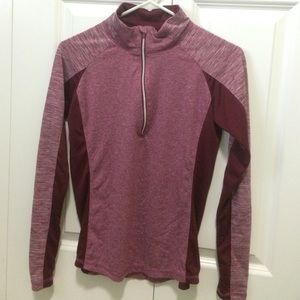 3/4 zip athletic long sleeve