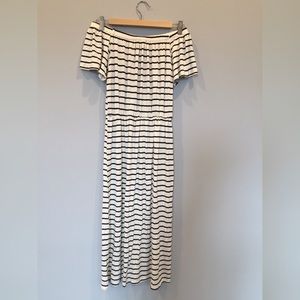 Anthropologie Off the Shoulder Knit Dress