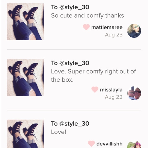 🗣Restock 🗣Black lace up heels - Picture 4 of 4