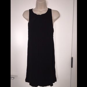 Reformation shift dress plus black/white dress