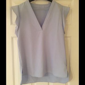 Serenity V Neck Butterfly Sleeve Shirt