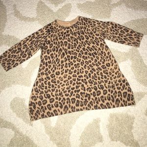 ✨NWOT✨ Baby Gap leopard sweater dress