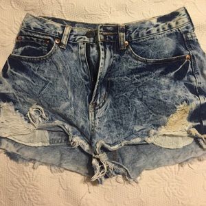 Jean shorts