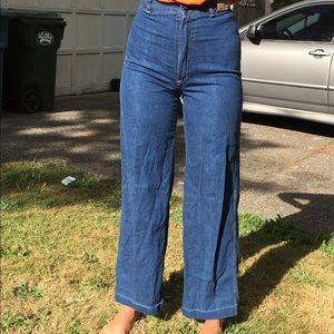 Hippie bell bottom vintage jeans
