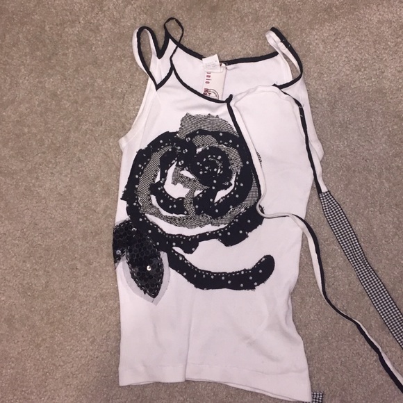 Antonio Marras embroidered tank top