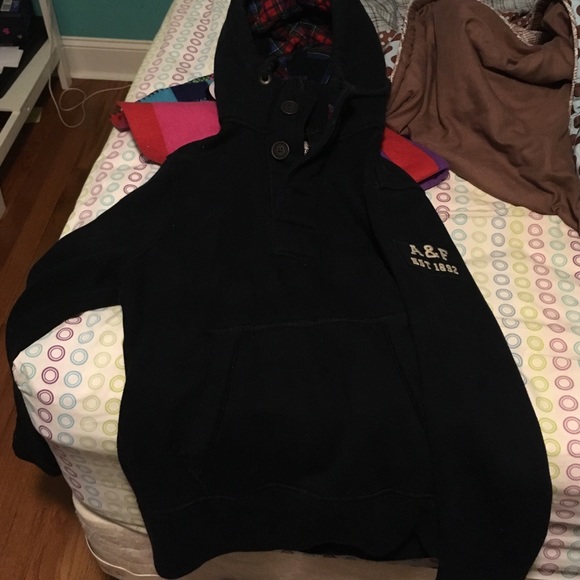 Abercrombie & Finch navy hoodie