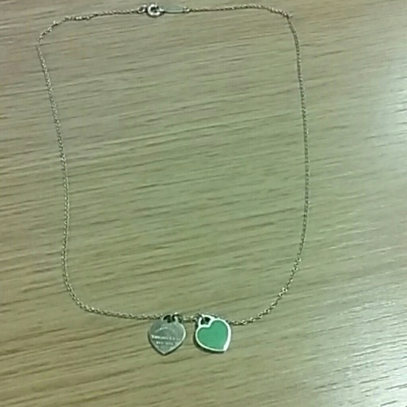 Blue mini tiffany heart