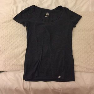 grey athletic t shirt