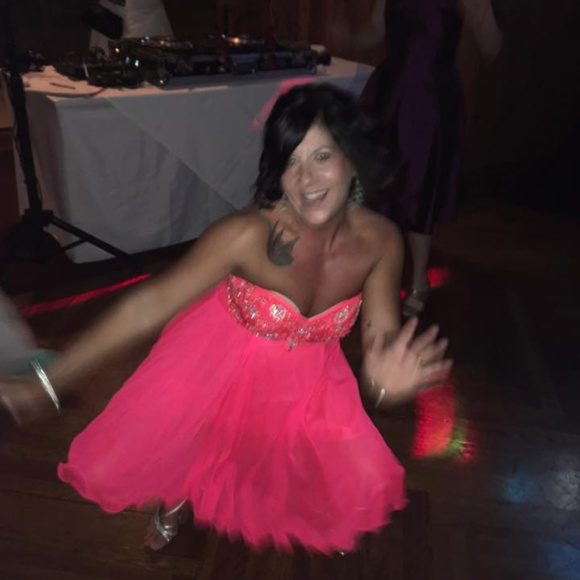 NWT Jeweled Sweetheart-Neckline - Picture 3 of 7