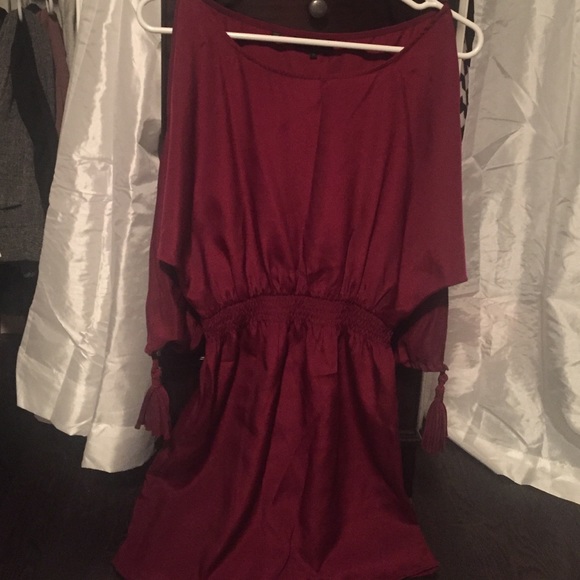 Maroon dress