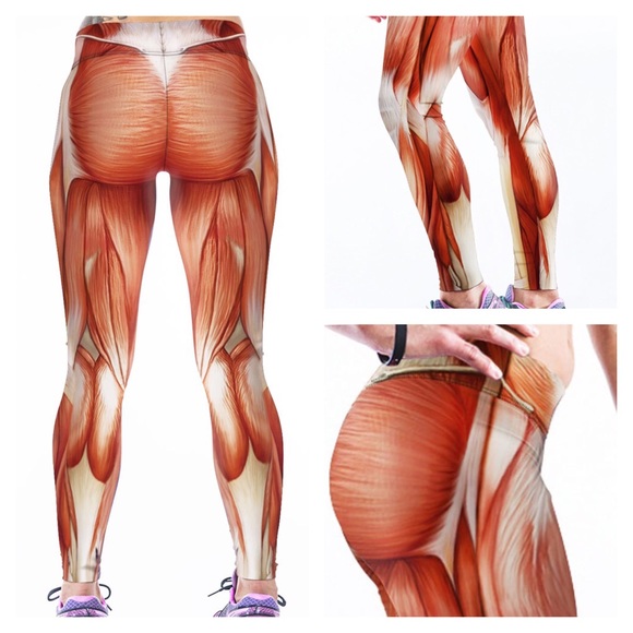 Muscle Print Leggins - Picture 2 of 3