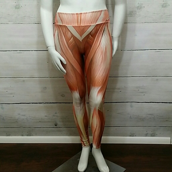 Muscle Print Leggins - Picture 3 of 3