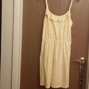Yellow Spaghetti Strap Sundress
