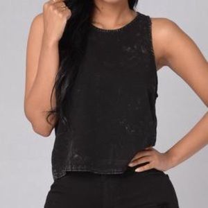 Dye Wash Tank Top    NWOT