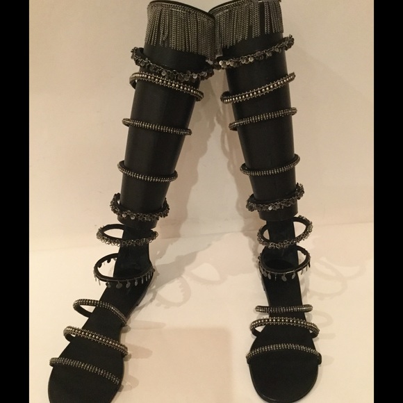 NEW GIUSEPPE ZANOTTI EMBELLISHED GLADIATOR SANDAL - Picture 2 of 4