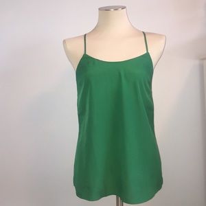 J Crew spaghetti strap blouse