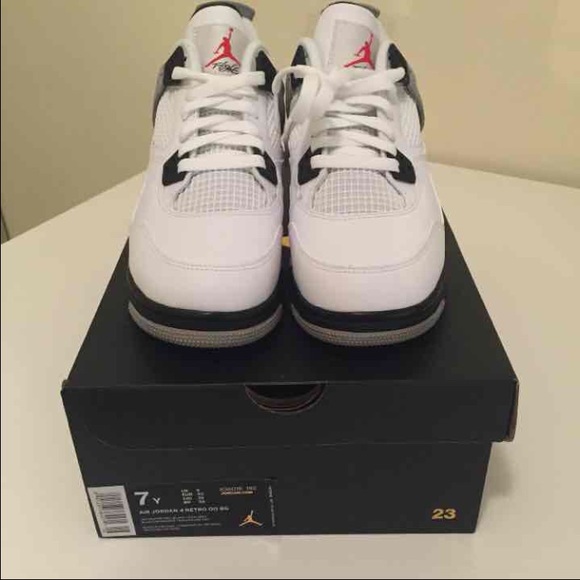 *SOLD* Youth Jordan Retro Cement 4s