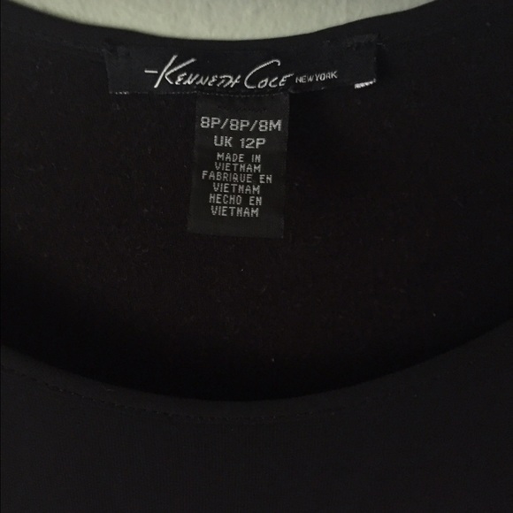 Kenneth Cole Reaction Hi-Low Shift Dress - Picture 3 of 4