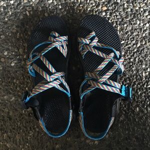Size 8 rainbow ZX/2 Chaco's