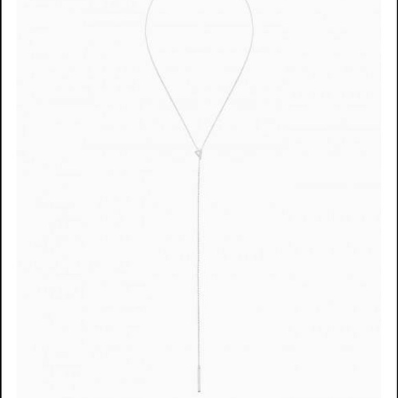 Stella & Dot Triangle Lariat Necklace