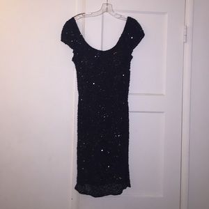 Sparkling black dress