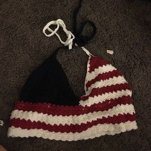 American flag bralette