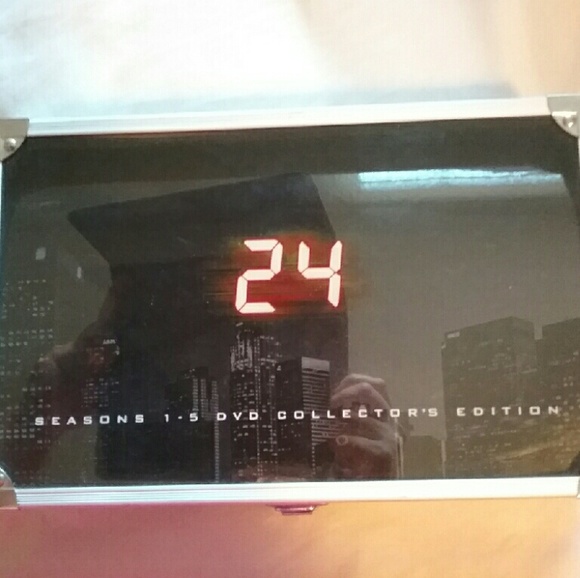 💥SOLD👏24 HOURS SERIES COMPLETE SEASONS 1-5 DVD - Picture 1 of 4
