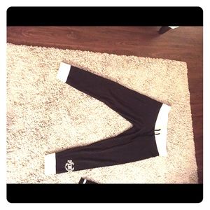 PINK victoria secret joggers yoga pants sz L
