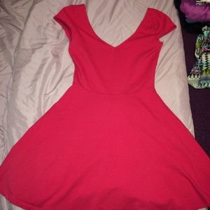 Hollister red dress