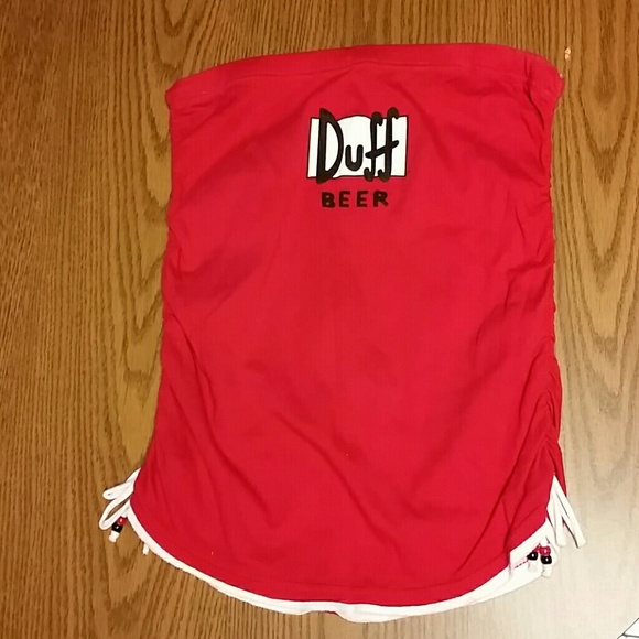 The Simpsons Strapless top