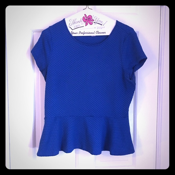 💗💗💗Ann Taylor Loft Cobalt Shirt