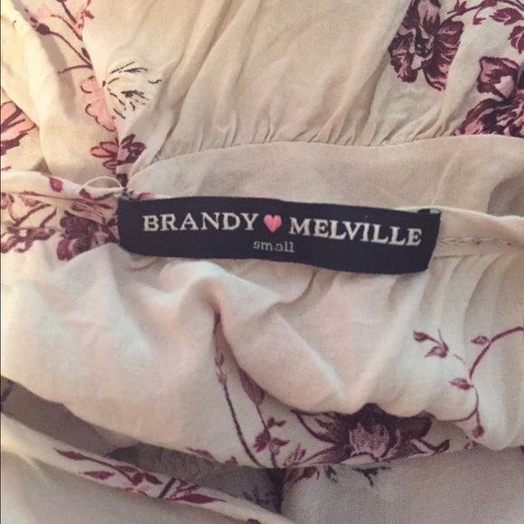 Brandy Melville Jada dress in cherry blossom print - Picture 4 of 4