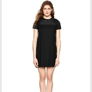 GAP Short Sleeve Eyelet Dress with Pockets