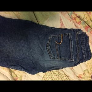 American Eagle blue stretch jeans